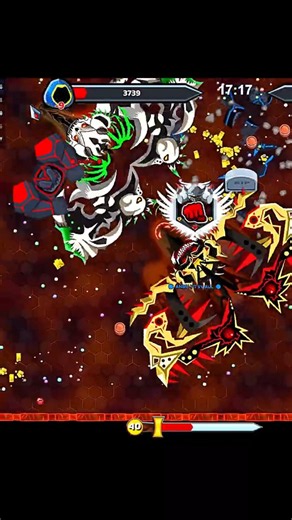 Epic Battle. MEGA Vs MEGA in Evowars.io #viralshorts #viralvideo #viral