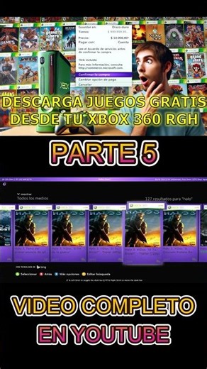 ✅ Download FREE games on Xbox 360 RGH directly from the console WITHOUT using a PC! 💾🕹️ Part 5