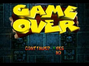 Game Over: Crash Bandicoot