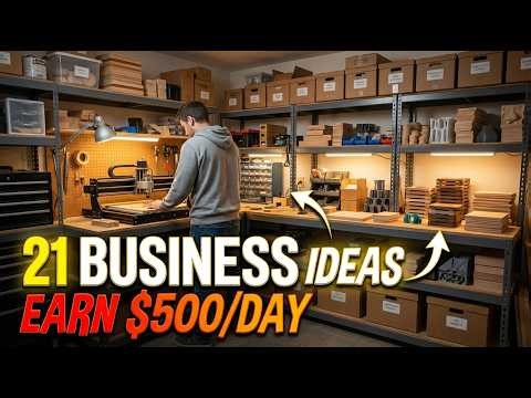21 Small Business Ideas You Can Start from Your Garage | Low Cost Business