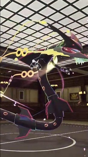pokemon legend za shiny rayquaza #pokemon #legendsza #shinypokemon #shinyhunting #pokemonlegendsza