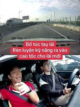 Driving refresher course: Practicing highway entry and exit skills for new drivers.