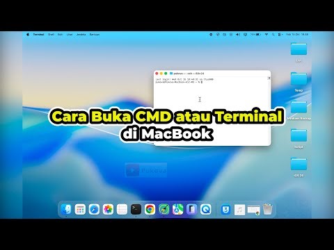 Cara Buka CMD atau Terminal di MacBook (Lengkap) - macOS - TERBARU!