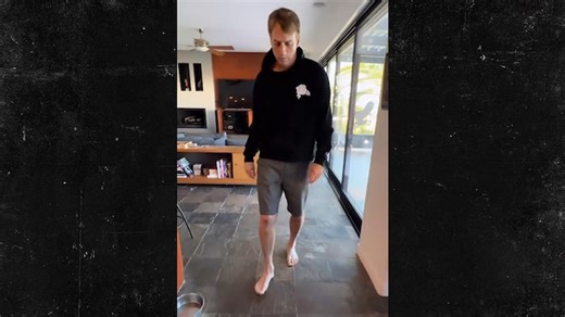 Tony Hawk Walks Without Crutches 9 Days After Breaking Leg