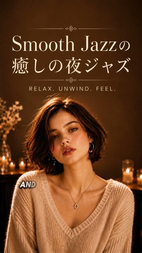疲れた夜に聴く優しいジャズ 🕯️ #relaxingjazz #作業用BGM #夜ジャズ