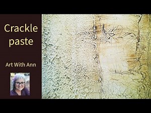 CRACKLE paint technique | how to crackle step by step for beginners | Daler Rowney ink| Liquitex ink