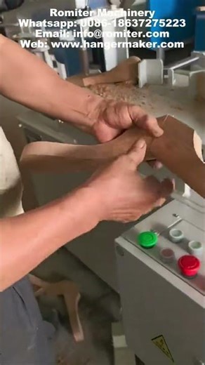 Automatic Wide Shoulder Wooden Hanger Making Production Line
