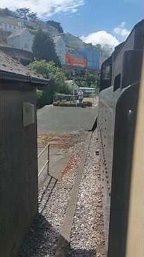 Paignton Railway 26th June 2025 BR 75014 Arriving Into Kingswear Station 👍😀🚂