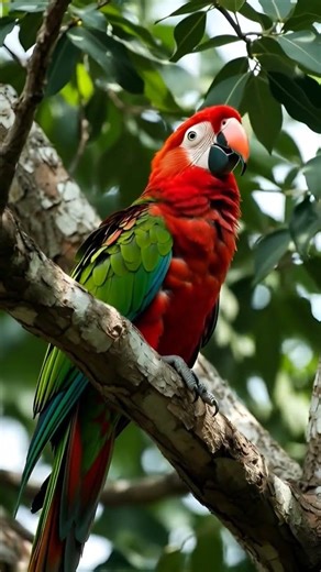 Beautiful Parrot Natural Voice 🦜 | Real Bird Sound | Relaxing Shorts