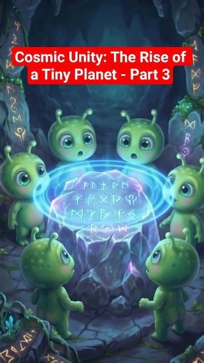 Cosmic Unity: The Rise of a Tiny Planet | Monsters from Beyond 👾 Part 3 #shorts #viral #trending