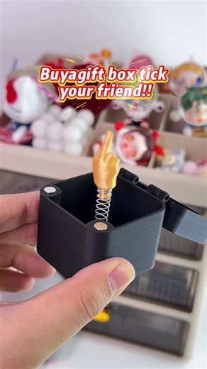 🥳Middle Finger Surprise Gift Box for Gag Gift Lovers Discover the hilarious middle finger surprise gift box! Perfect for pranks and humorous gifts. Get ready for laughs! #surprise #gift #goodvibeaonly#tiktokshopblackfriday #3d