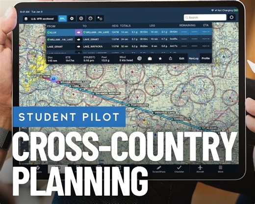 Student pilot’s guide to cross-country flight planning with an iPad - iPad Pilot News