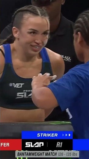 Her anger literally scared her opponent to tears! 😭🤬 #mma #ufc #wrestling#shorts