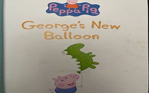 Peppa pig -- George's new balloon