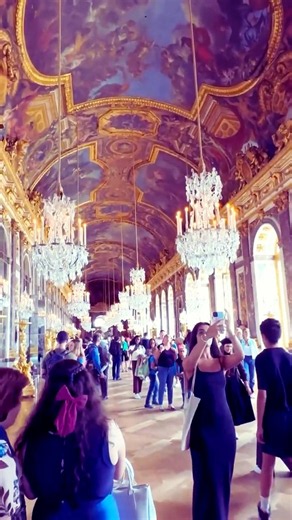 France’s Most Luxurious Palace 🇫🇷. Palace of Versailles. #paristravelvlog