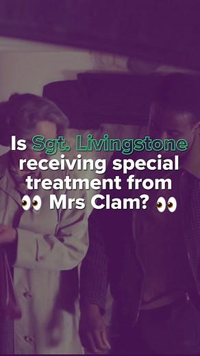 Mrs Clam is giving Sgt Livingstone the special treatment. 🤭 #SisterBonifaceMysteries #Winter #Comedy #MrsClam #WatchNow #BBCBrit | BBC Brit