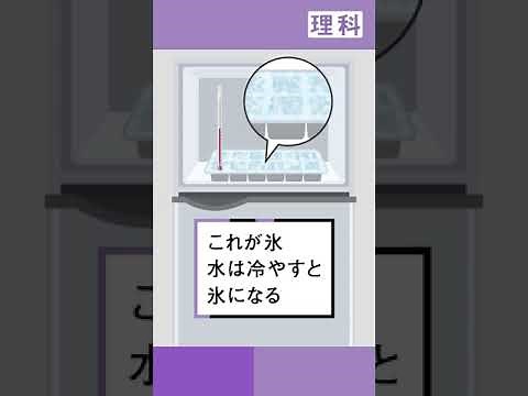 【小4 理科】氷ができるまで