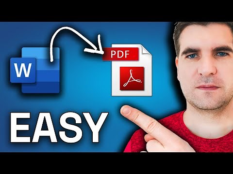 The FASTEST Way to Convert Word to PDF!