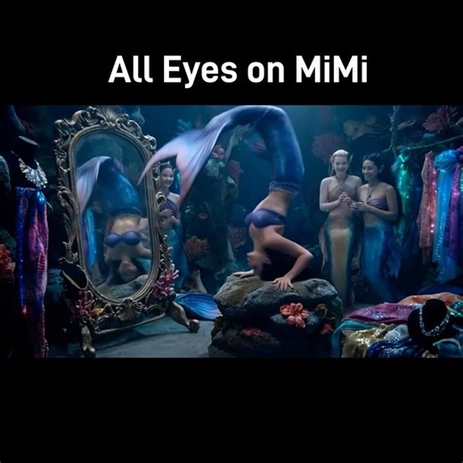 🌟 Watch This Mermaid Practice Acrobatic Moves Before the Show!