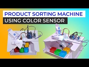 Color Based Product Sorting Machine Project Using Color Sensor #projectideas #project #iot #projects