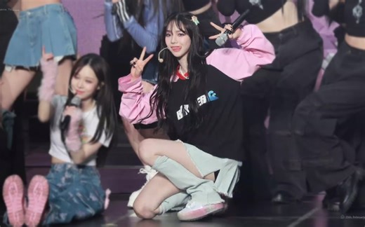 甜美可爱的柚子！aespa演唱会DAY1 KARINA刘知珉《hot air balloon》直拍 230225