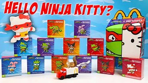 Teenage Mutant Ninja Turtles x Hello Kitty and Friends Happy Meal: The weirdest toy combo ever!