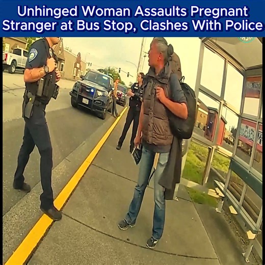 5K views · 133 reactions | Unhinged Woman Assaults Pregnant Stranger at Bus Stop, Clashes With Police #karen | Code Blue Cam | Facebook