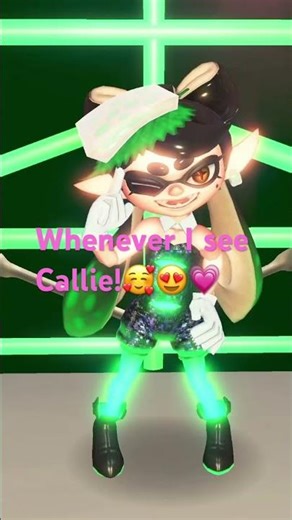 Callie is SO cute!🥰 #Callie #Squidsisters #Splatoon3 #Nintendo