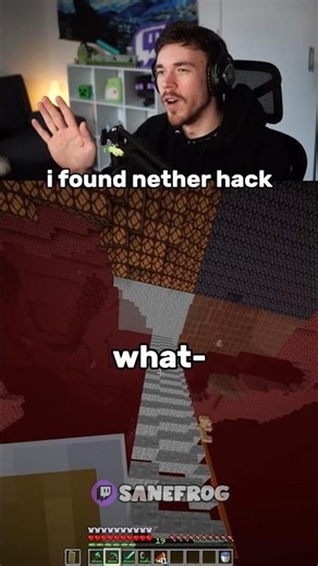 I Found Nether Hack In Minecraft #minecraft