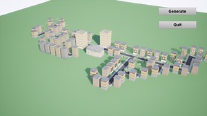 Town Generator by Yakup Can Yilmaz