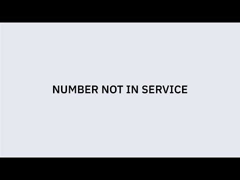 This sound means the number you called does not exist