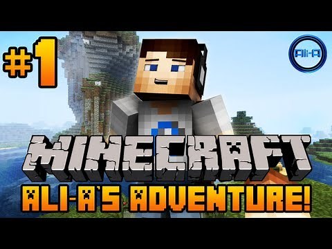 Minecraft - Ali-A's Adventure #1! - "FALLING SHEEP!"