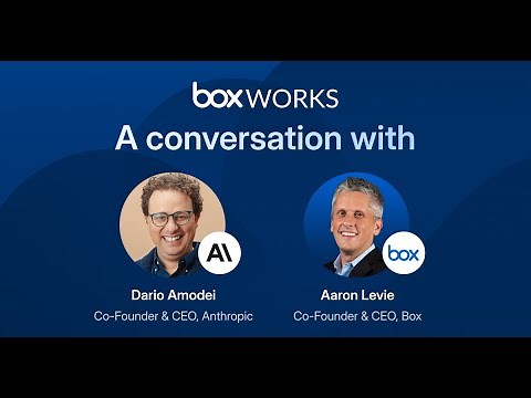 A conversation with Dario Amodei, Co-Founder and CEO of Anthropic | BoxWorks 2024