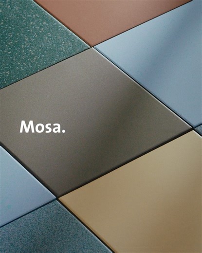 𝗜𝗻𝘁𝘂𝗶𝘁𝗶𝘃𝗲 𝗱𝗲𝘀𝗶𝗴𝗻 𝗳𝗿𝗲𝗲𝗱𝗼𝗺 Our Global Collection is precisely curated to allow unlimited freedom to choose from a selection of colours and sizes during the design process. With this family of ceramic tiles, designers can intuitively craft a unique and harmonious interior to reflect any concept. Discover the collection today: https://bit.ly/42wgrud #mosa #mosatiles | Mosa Tiles