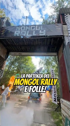 THE MONGOL RALLY DEPARTURE WAS CRAZY! 🔥🛣️👀