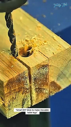 “Turn any table into a movable one with this simple DIY leg trick! 🔩✨ Follow for more smart hacks & share with your buddies! 💡 . . #DIYTools #SmartDIY #WorkshopHacks #LifeHackTools #CraftsmanIdeas #ToolTips #HandymanHacks #TrendingDIY #WoodworkingHack” | Tricky Tips