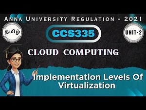 Implementation levels of virtualization in Cloud Computing in tamil||CCS335||Unit-2||Anna university