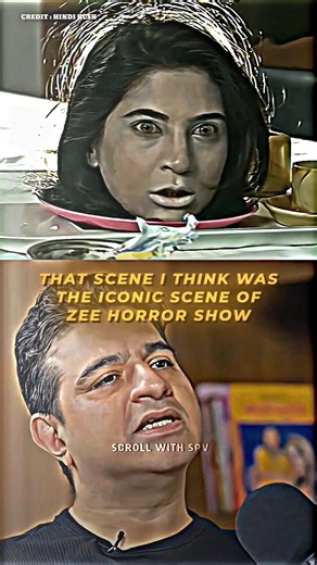 Archana Puran Singh's Iconic Horror Scene #archanapuransingh #zeehorrorshow #shorts