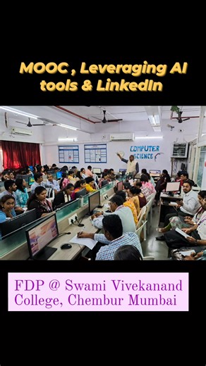 MOOCs Are No Longer Optional for Higher Education — They Are Strategic. The response from today’s workshop for college professors on MOOC Development aligned with NEP 2020 reaffirmed a clear message: > Institutions that empower faculty to create MOOCs will lead the next decade of academic excellence. Why this matters: 🔹 NEP 2020 promotes digital, flexible, and multidisciplinary learning 🔹 SWAYAM & ABC credit system demands high-quality online courses 🔹 Students prefer hybrid, outcome-based, e