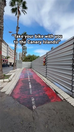 Bike path on the Canaries be like… #bikelife