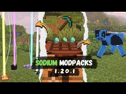 REALISTIS😋 SODIUM MODPACKS FOR MINECRAFT 1.20.1 | FPS BOOST | POJAVLAUNCHER