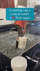 Professional rug washing uses water with purpose — not waste. 👉 Rugs act like giant filters, trapping dirt, dust, allergens, and bacteria deep in the fibers. 👉 A proper wash flushes out years of buildup that vacuums can’t reach. 👉 Clean rugs = cleaner indoor air, healthier homes, and longer rug life. 🌿 Skipping professional cleaning causes more waste long-term — ruined rugs, bad air quality, and costly replacements. When done right, rug washing is an investment in your home, your health, and