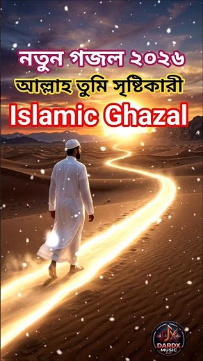 আল্লাহ তুমি সৃষ্টিকারী | গজল 2026 নতুন | Bengali Ghazal | #ytshorts #ghazal #viral #trending
