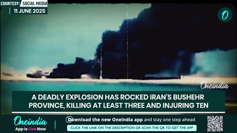 Iran Hit by Another MASSIVE Port Explosion | 3 Dead In Huge Methanol Blast at Bandar Dayyer Port