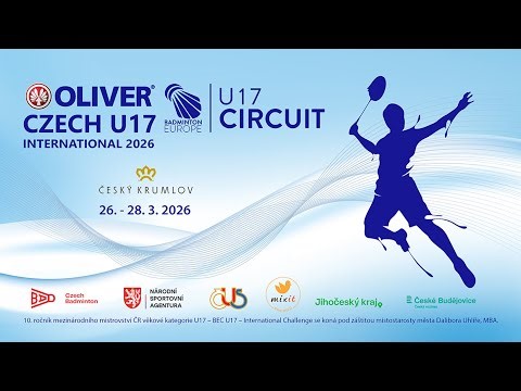 Court 2 (final day) - OLIVER Czech U17 International 2026 - Český Krumlov