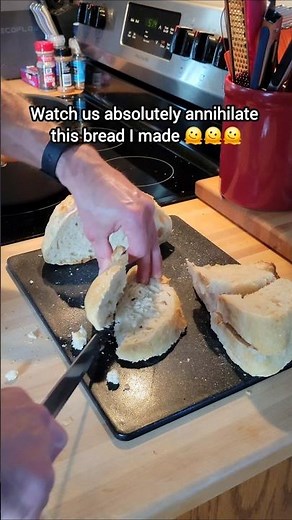 Homemade Bread Fail | Perfect Loaf, Terrible Slices 🍞😂 #shorts