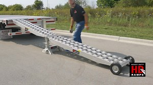 🚨Last chance for our BEST offer of the year! Save an additional 25% on top of all newer lower prices! ⌛72 Hours Only - Ends 12/17! ✔Our step deck ramp kit systems contain everything you need to get going, allowing you to load your step deck-deck trailer, then convert the two ramps into load levelers so that you maximize the capabilities of your step deck. 💪Need to replace just the ramps? Our wide selection of lightweight aluminum ramps features weight capacities from 4,000 lbs. to 23,000 lbs. 
