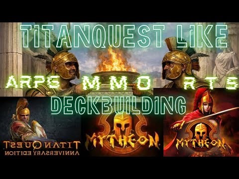 MYTHEON . TITAN QUEST LIKE DECK BUILDING ARPG MMO RTS . _ A 2010 GAME ISOMETRIC