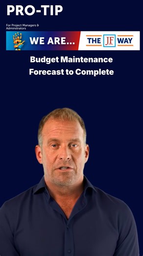 Budget Maintenance-Forecast to Complete