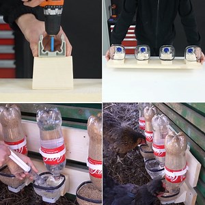 3.4M views · 13K reactions | Very Easy DIY Chicken Feeders | Creative Bee | Facebook